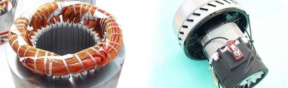 ghiere e rivestimento per motori elettrici