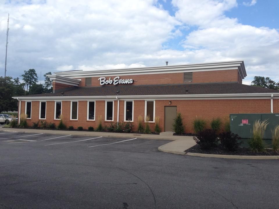 A brick building with bob emma written on it