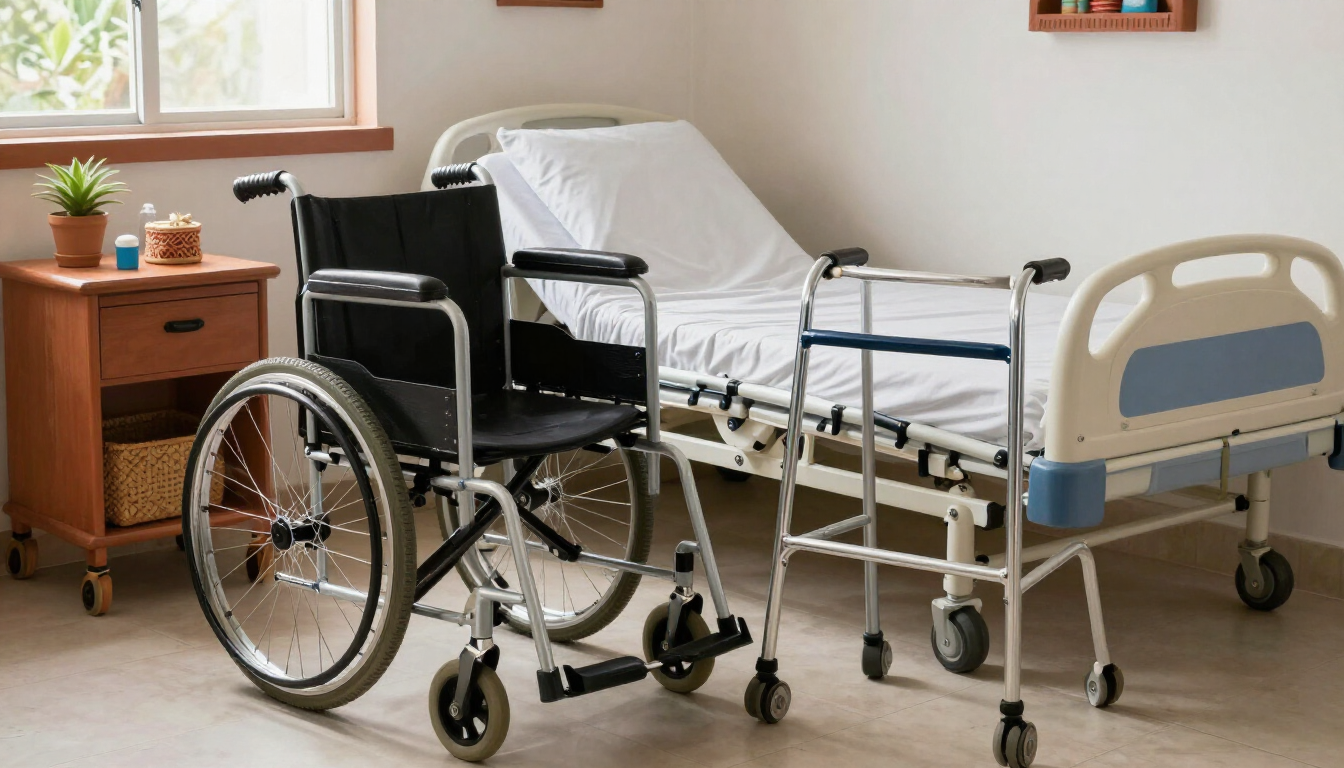 Accesorios ortopédicos para cuidado domiciliario