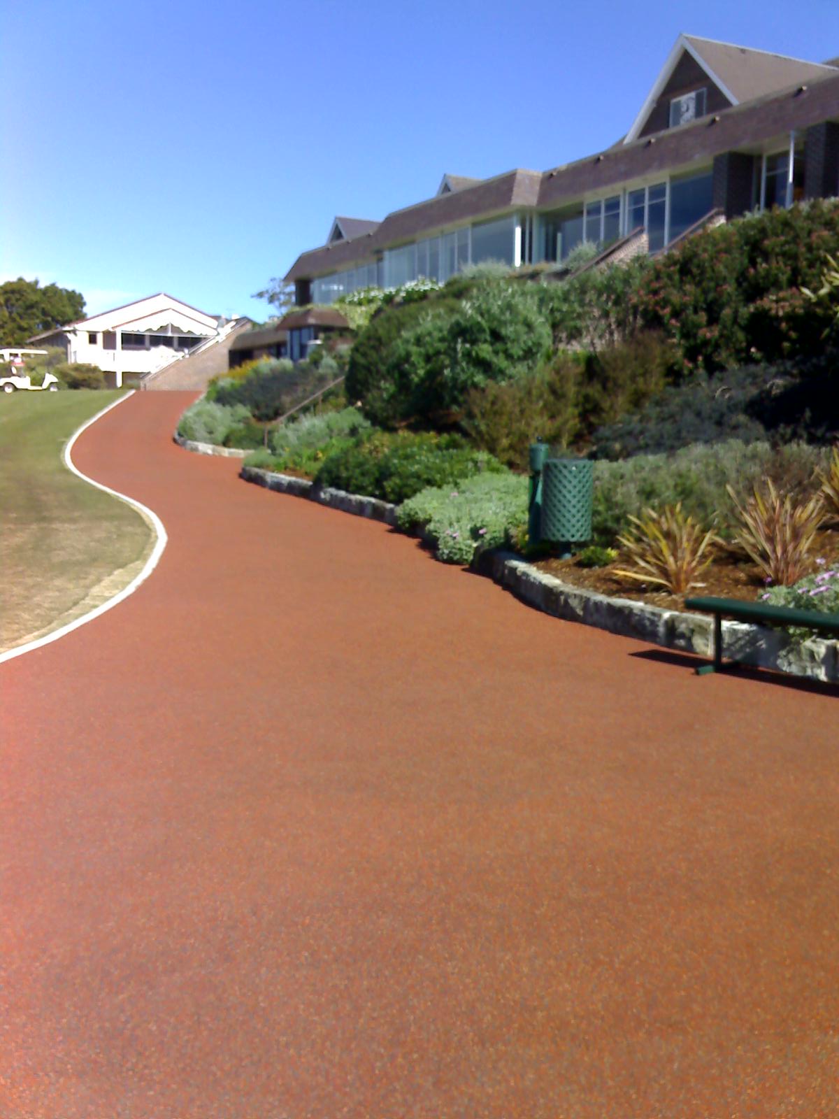 Golf Side Road — Sydney, NSW — Wetpour