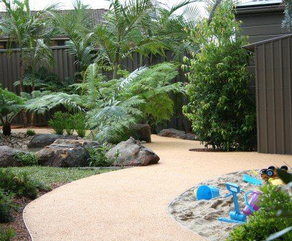 Pathway Rubber Surface — Sydney, NSW — Wetpour