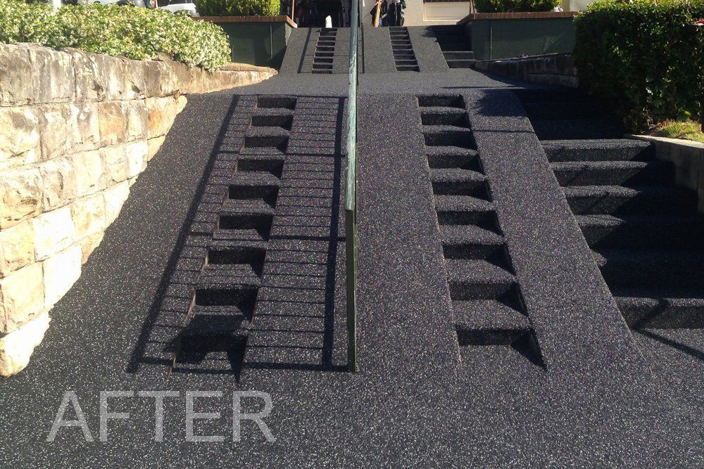 After Ramp Surface Repair — Sydney, NSW — Wetpour