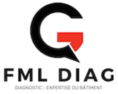 Logo de FML DIAG, société spécialisée dans le diagnostic et l'expertise du bâtiment.