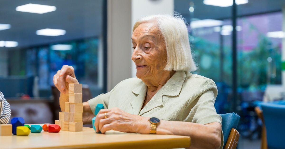 seniors happy in memory care