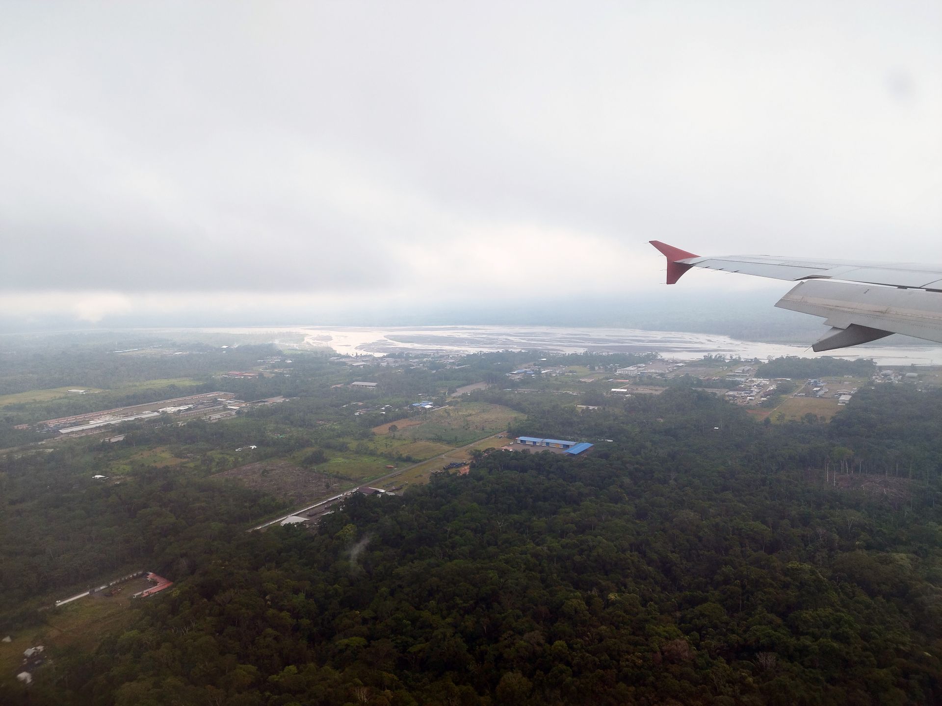 El Coca from the air