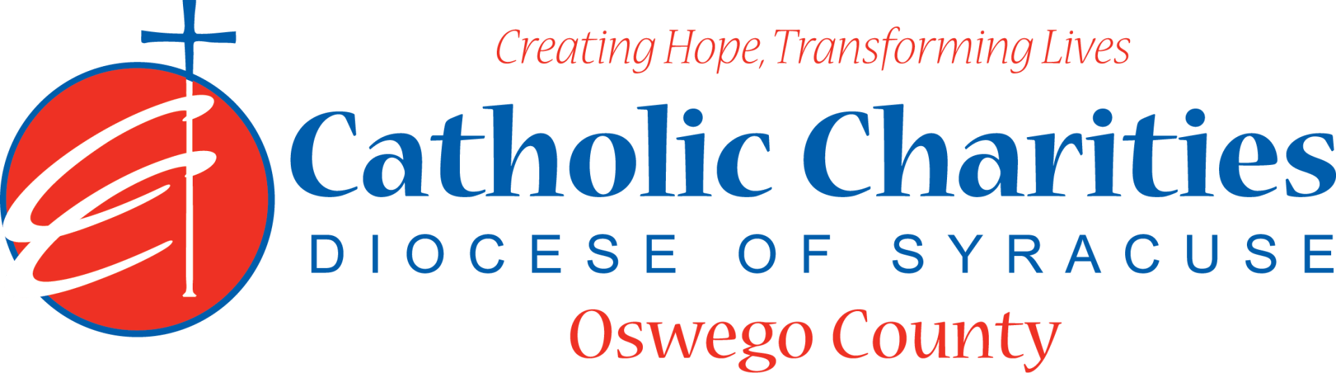 Catholic charities diocese of syracuse oswego county logo