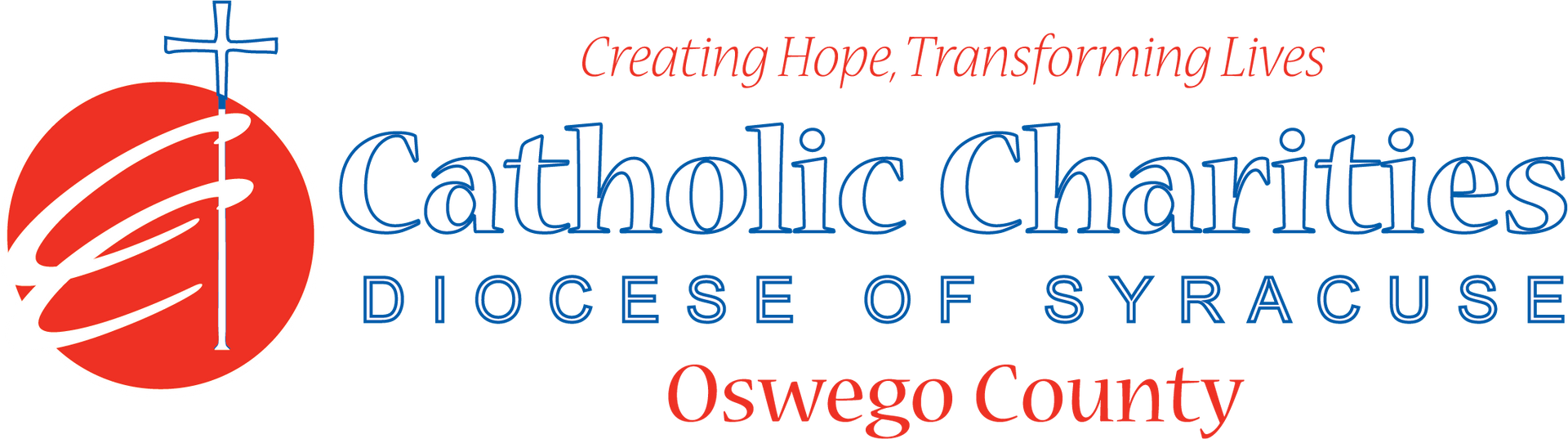 Catholic charities diocese of syracuse oswego county logo