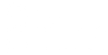 Un logotipo Blanco con  fondo tranasparente con algunas líneas.