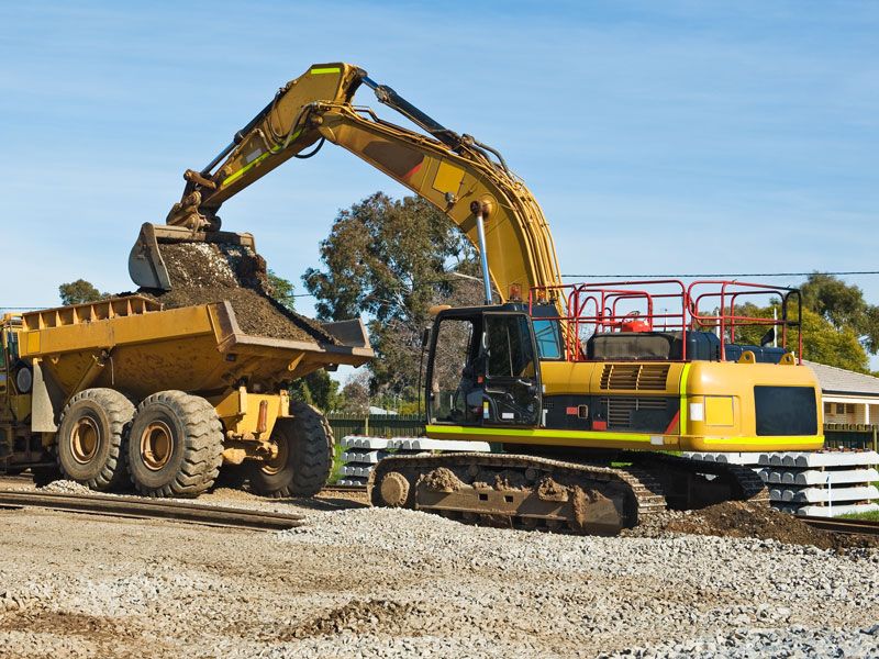 Excavator dry hire Renttoown excavator packages