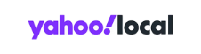Yahoo! Local logo with purple “yahoo!” and black “local” text on a white background