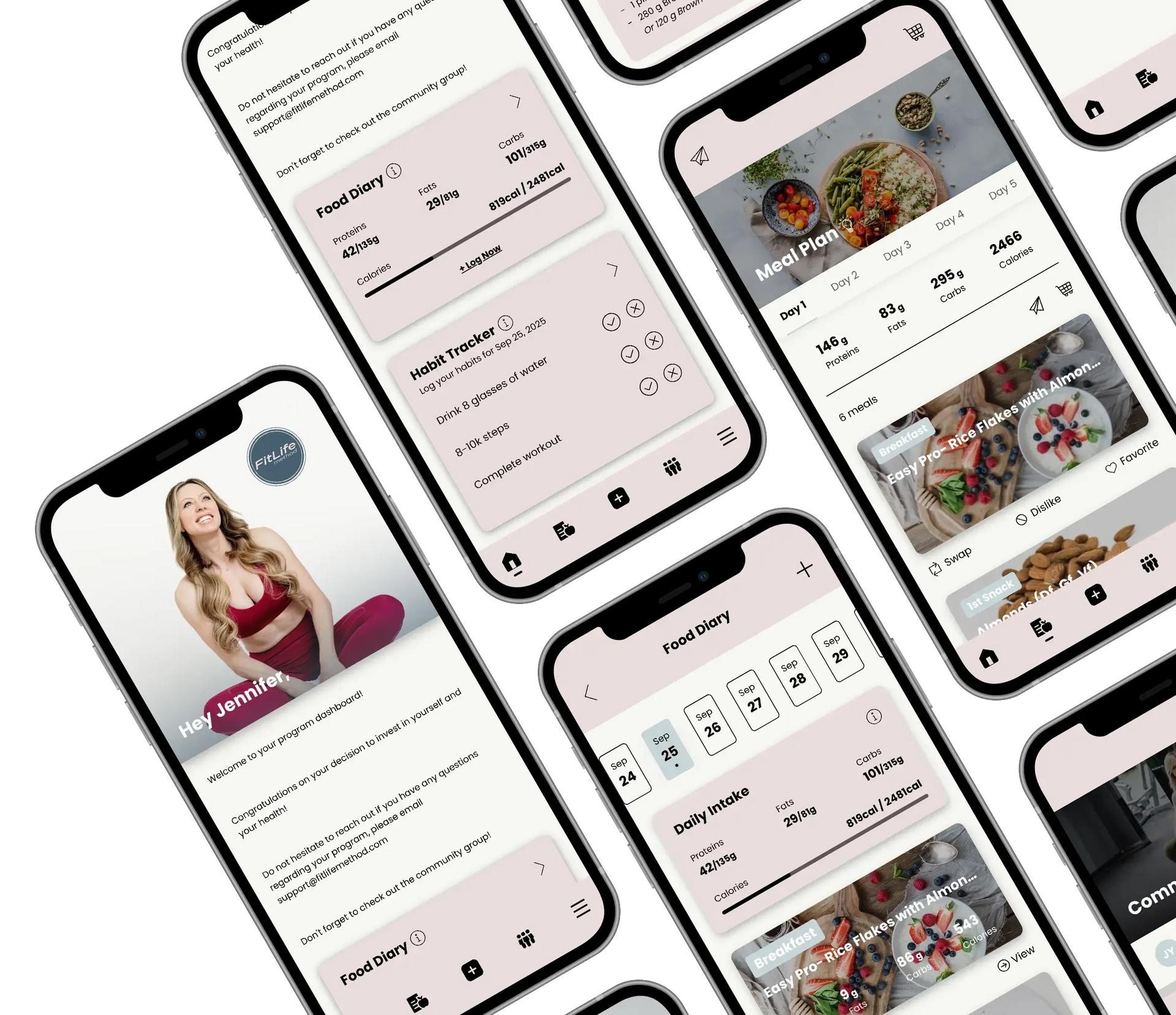 FitLife App Mockup