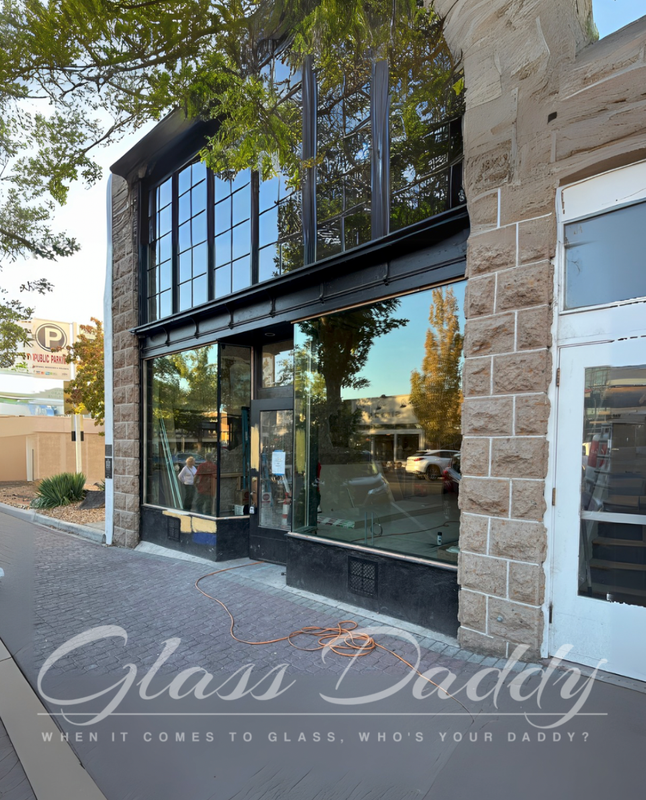 Commercial storefront glass installation Redmond OR - Glass Daddy