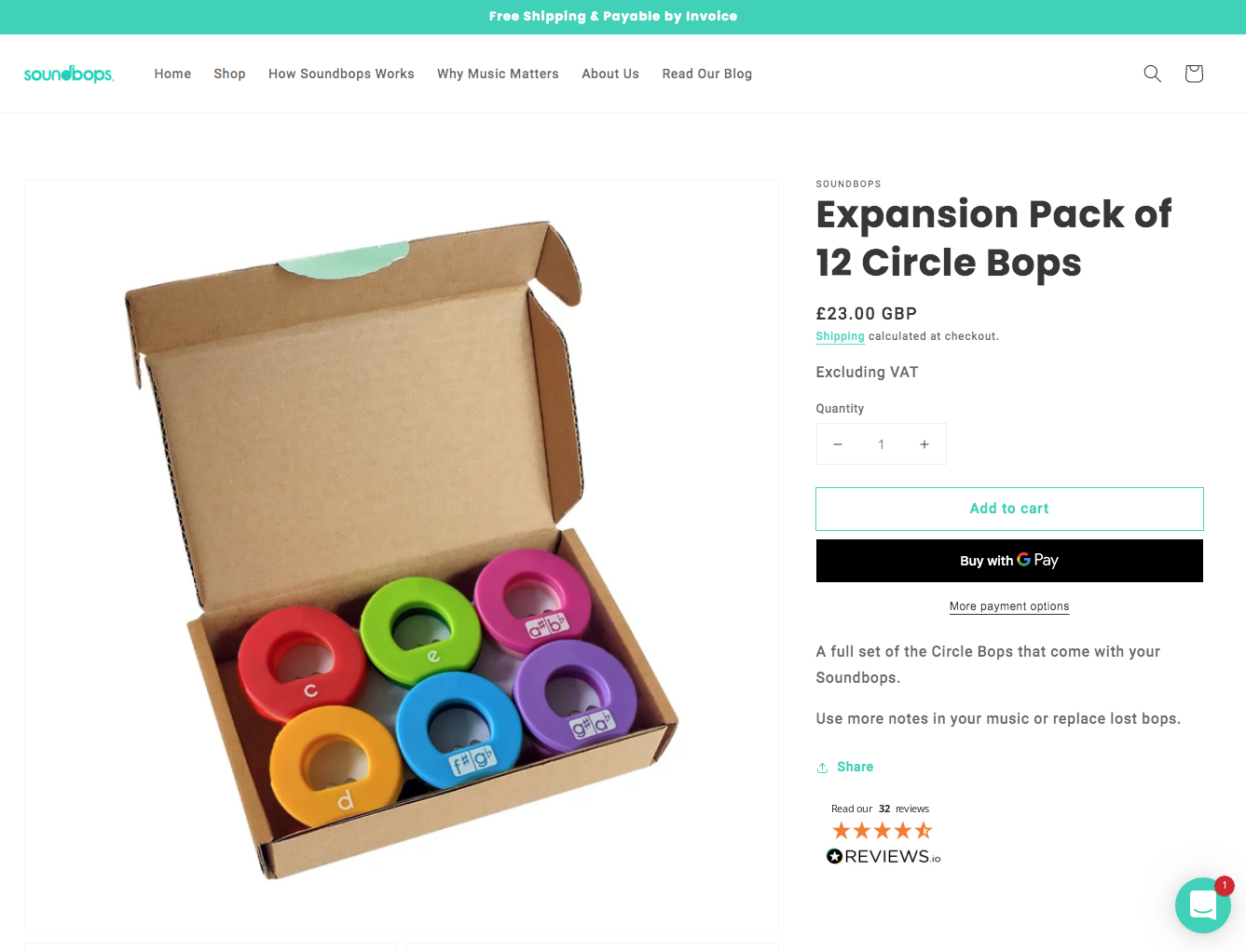 Soundbops Ecommerce
