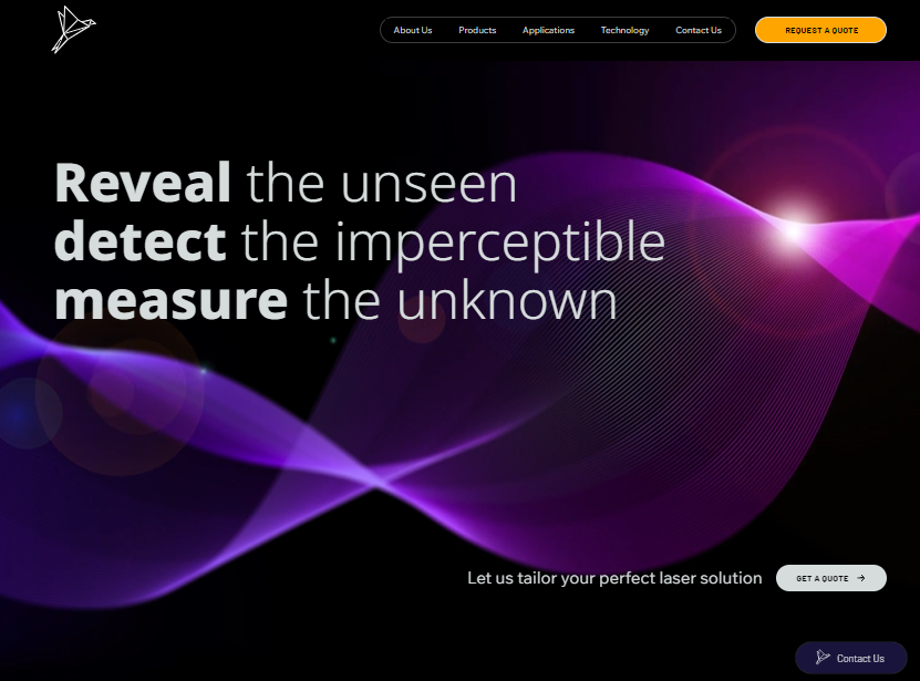 Skylark Lasers Web Design