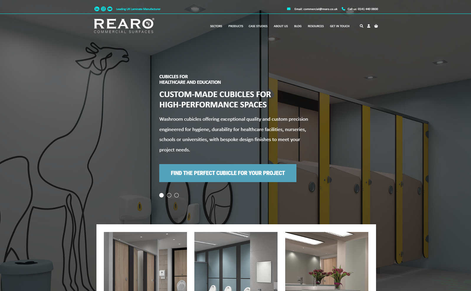 Rearo Commercial Website