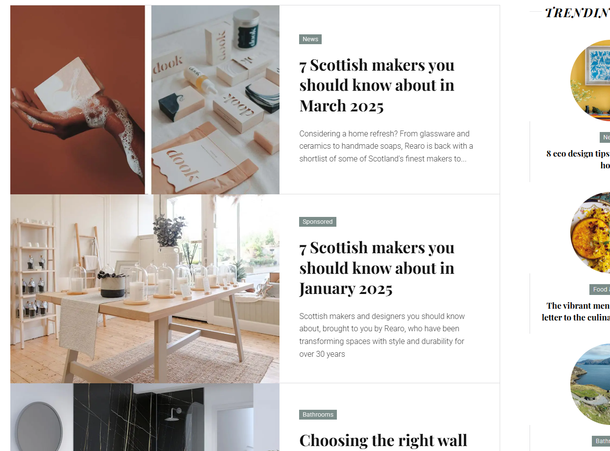 HOmes & Interiors Scotland