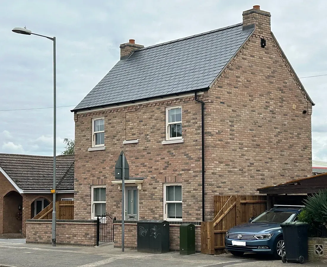 a brick house in Ely Cambridshire