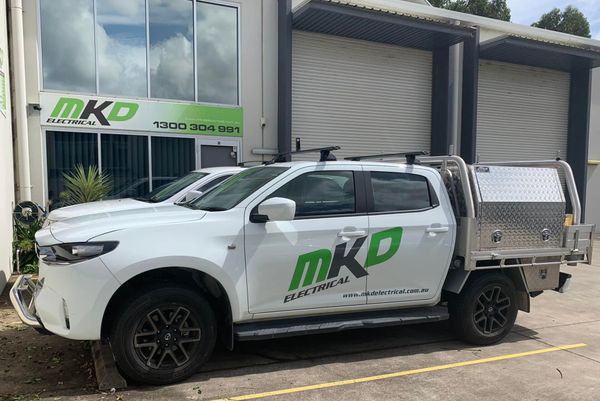A work vehicle used by an electrician serving Penrith