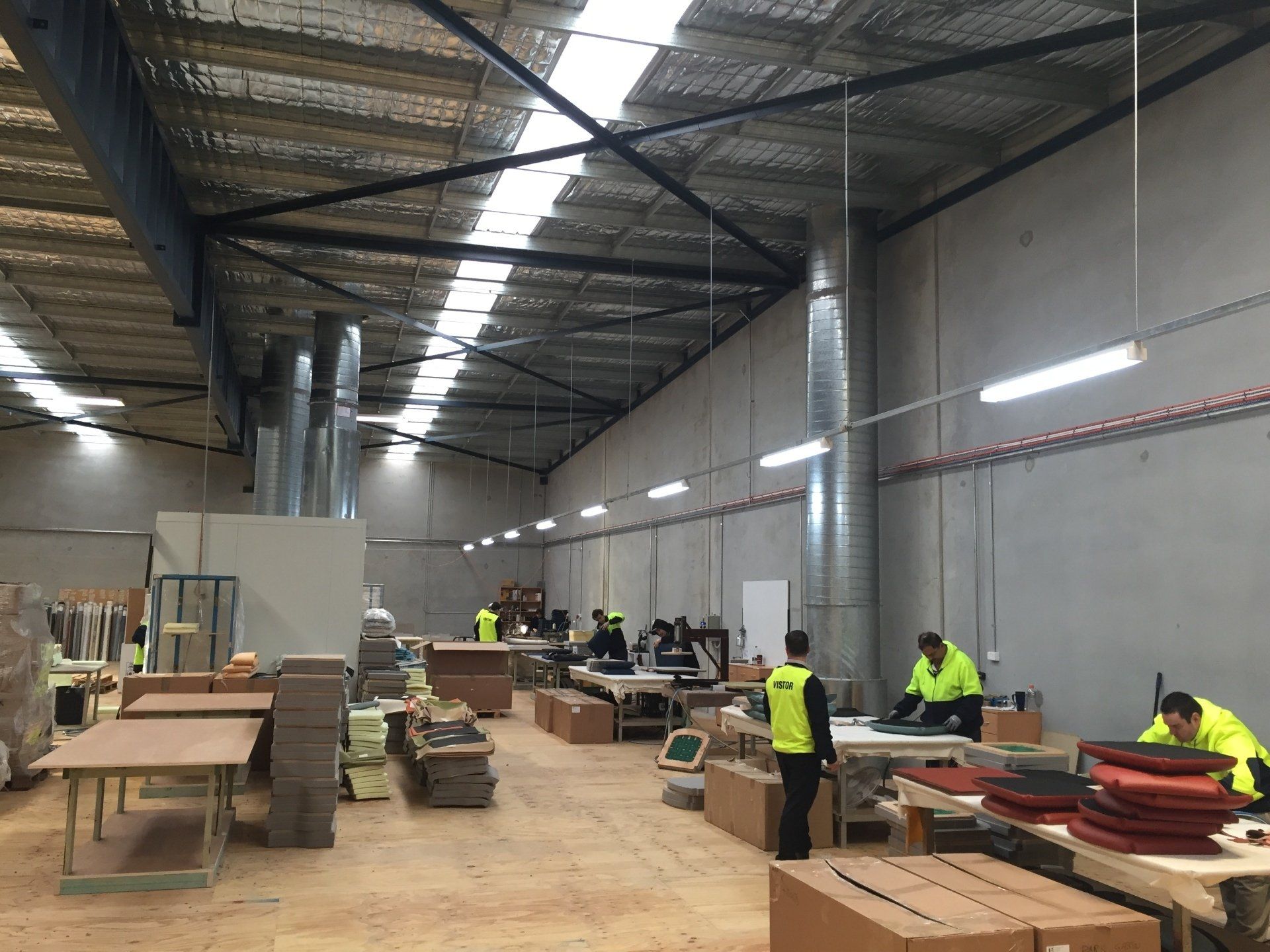 LED lighting replacement ready to be used in St. Marys