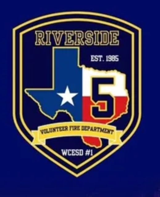 A logo for the Riverside fire department