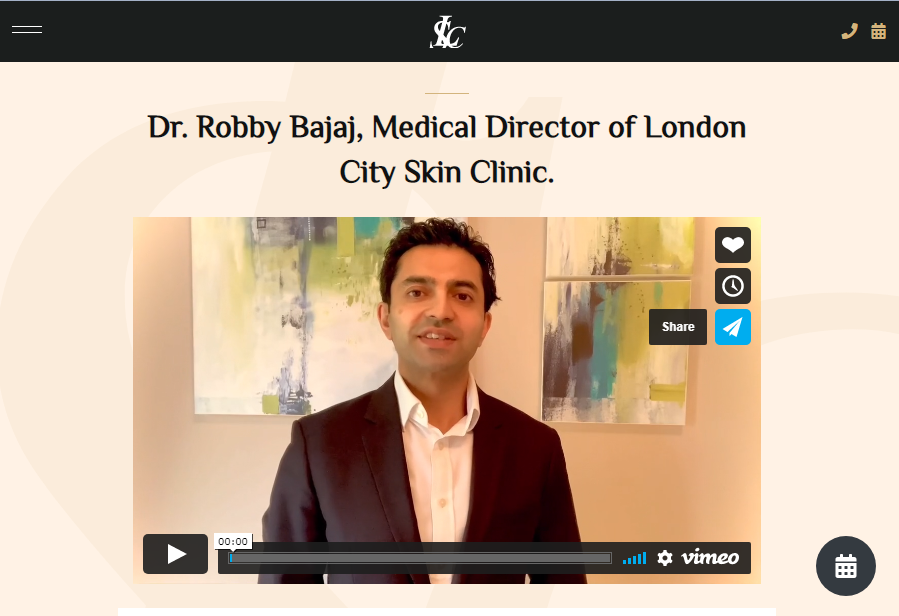 home page video