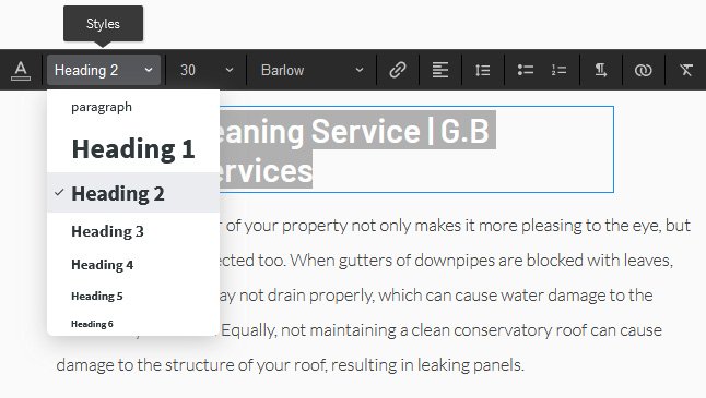 Why website headings are very important for readability and SEO!