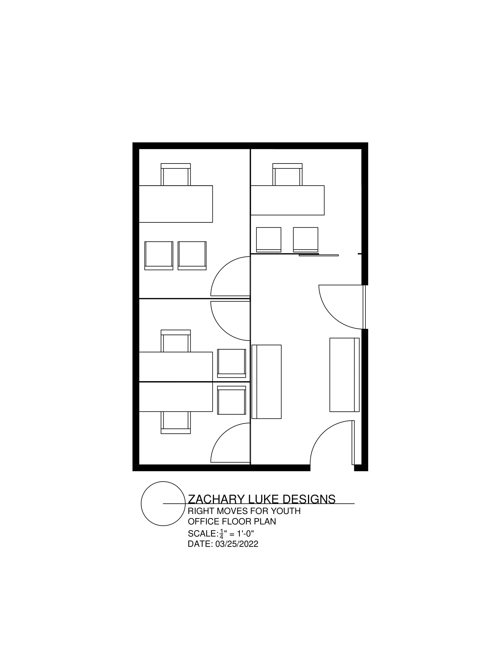 Floor plan of a duplex apartment. Contains bedrooms, bathroom, and living spaces.