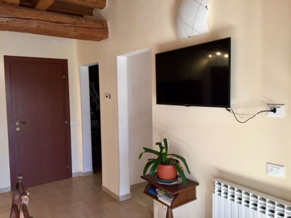 sala comune dell'alloggio per anziani a Ferrara - Casa Famiglia Villa Pace 
