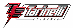 Tarnell Electric logo with red and black lightning bolt lettering on a white background
