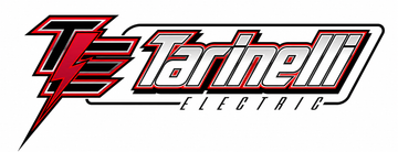 Tarnell Electric logo with red and black lightning bolt lettering on a white background