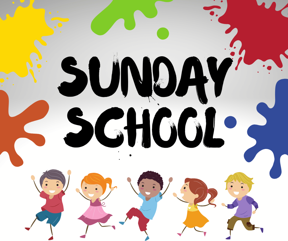 kids and paint splotches