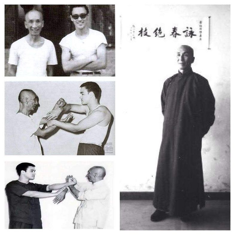 A black and white photo of a man with chinese writing on it