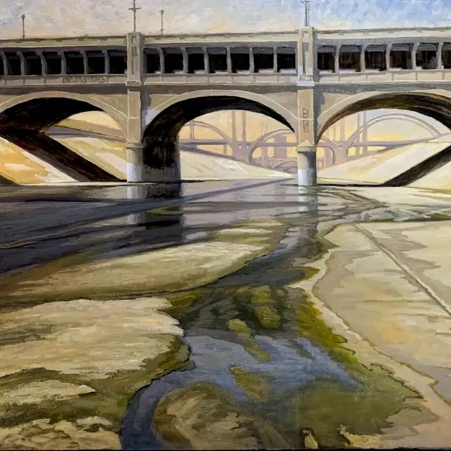 Painting by California artist John Kosta