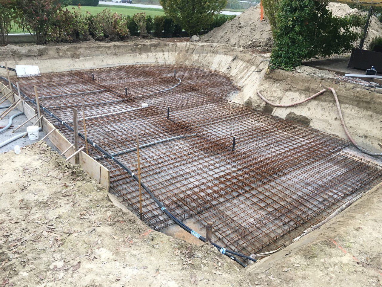 costruzione piscina