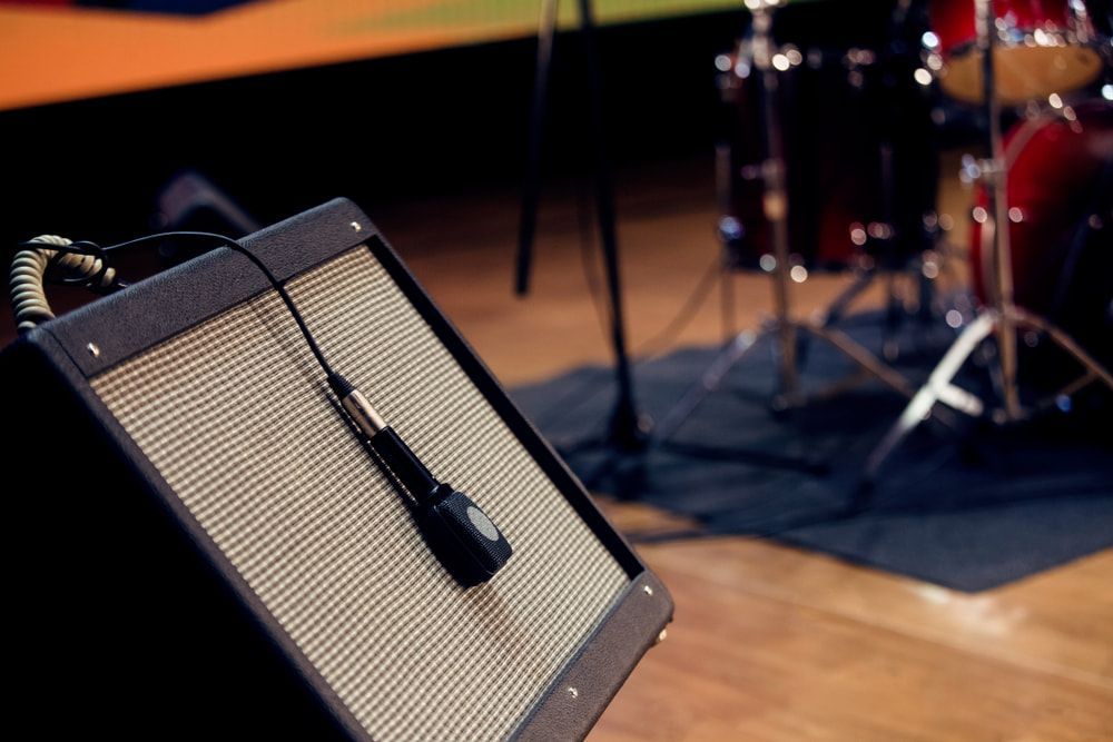 An Amplifier With a Microphone Attached to It — Audiomation in Old Bar, NSW