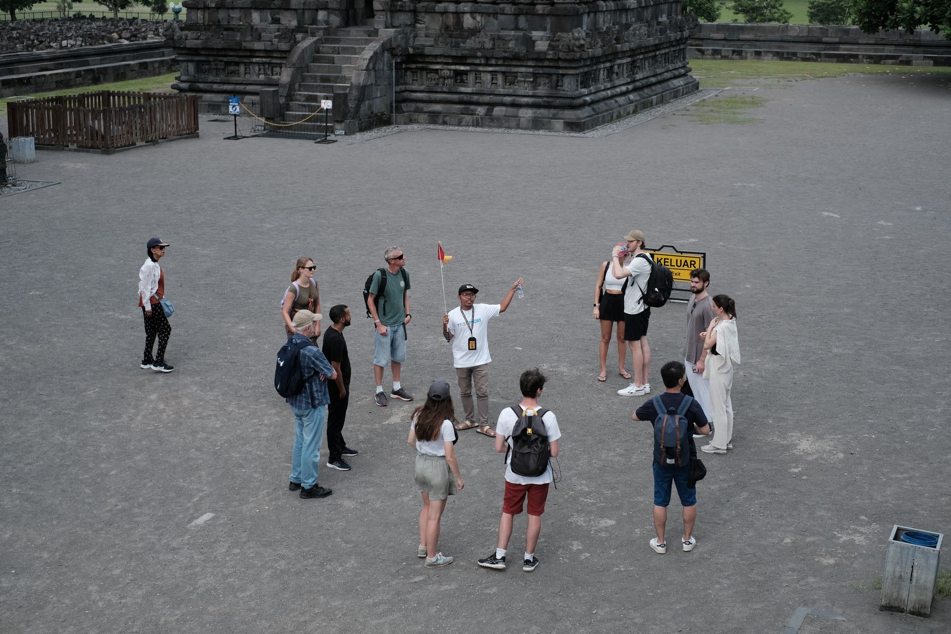 Prambanan, located in Central Java, Indonesia, is the largest Hindu temple