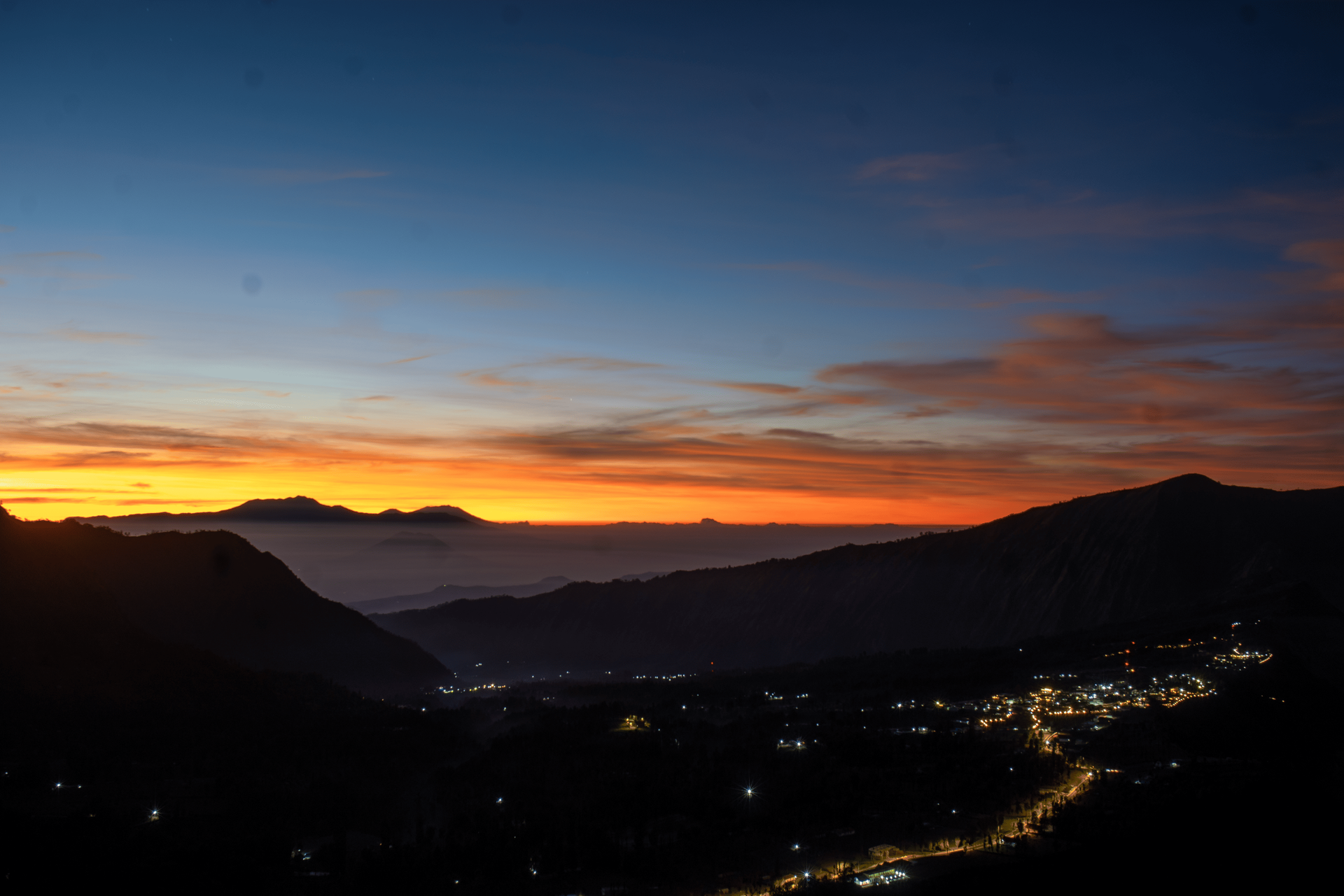 Cemoro lawang view from probolinggo route