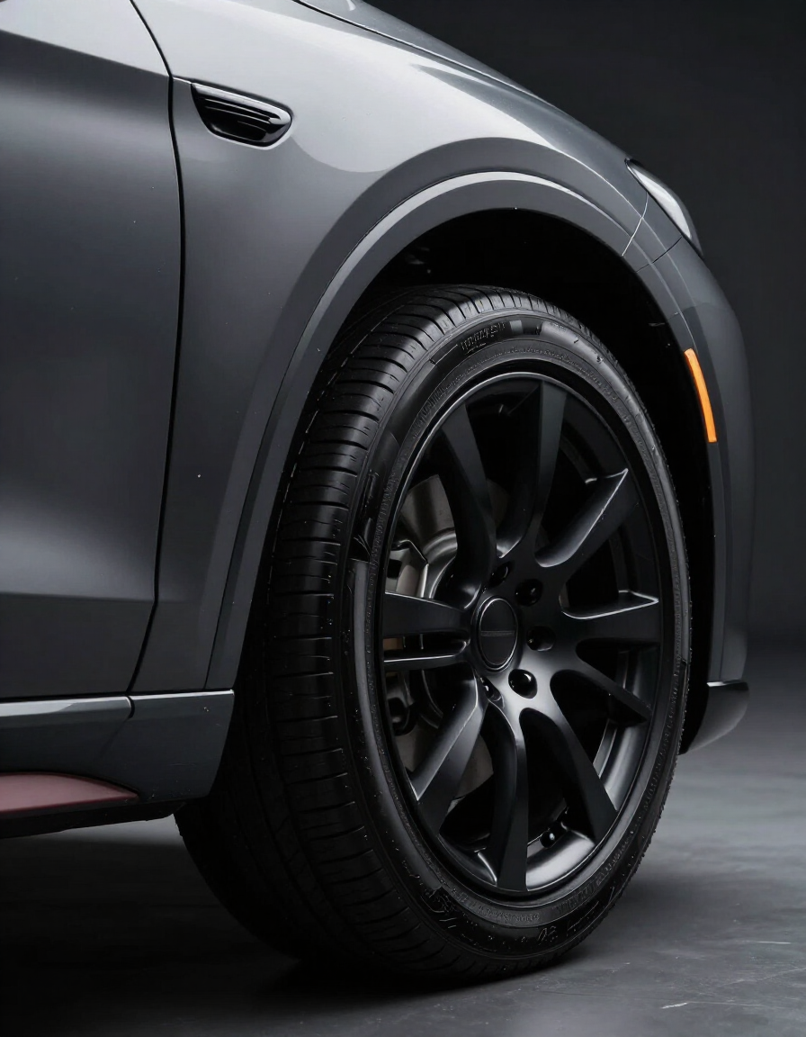 Exterior vehicle detail close-up
