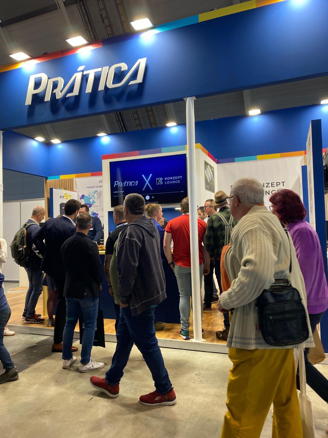 Prática e Konzeptlouge na Südback 2024