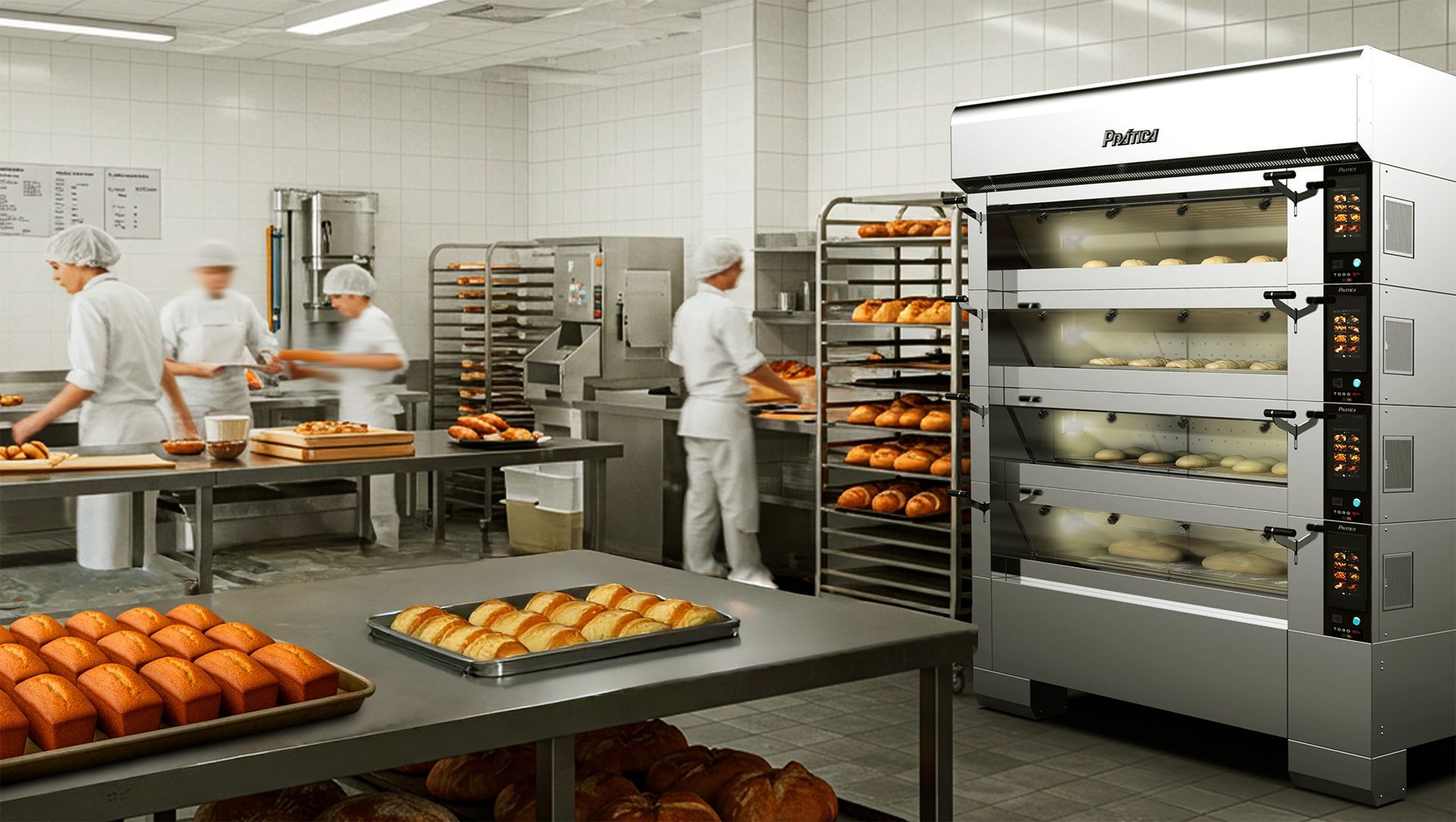 forno de lastro toro tc na padaria