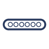 Um logotipo para uma empresa chamada 000000 em um fundo branco.