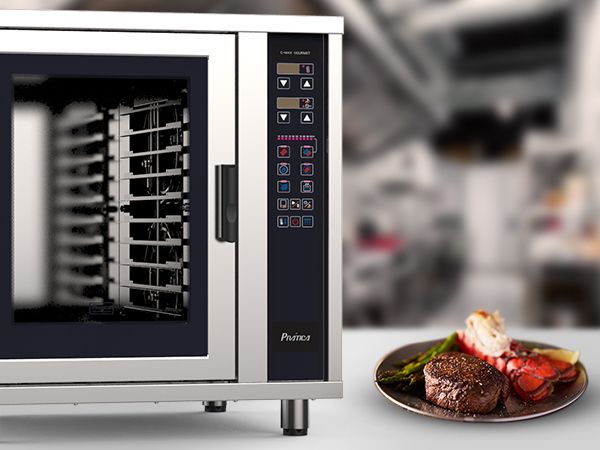 forno combinado pratica c-max 6 gourmet