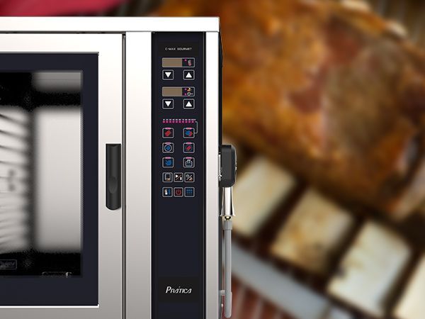 forno combinado pratica painel c-max 6 gourmet