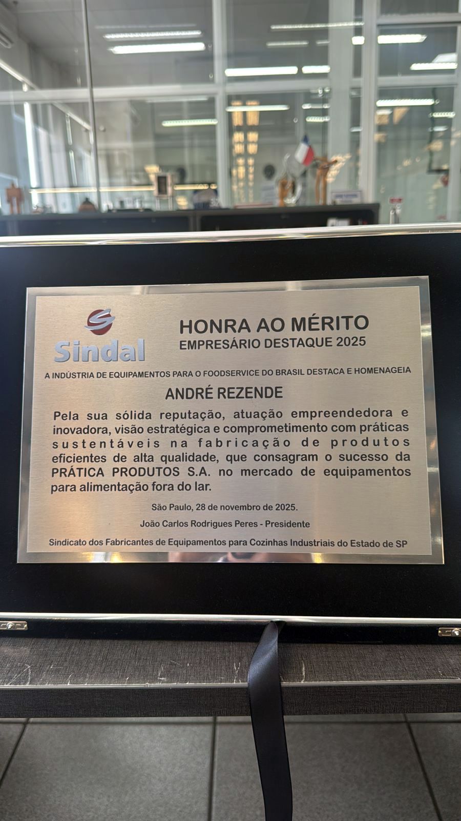 Placa: Prêmio