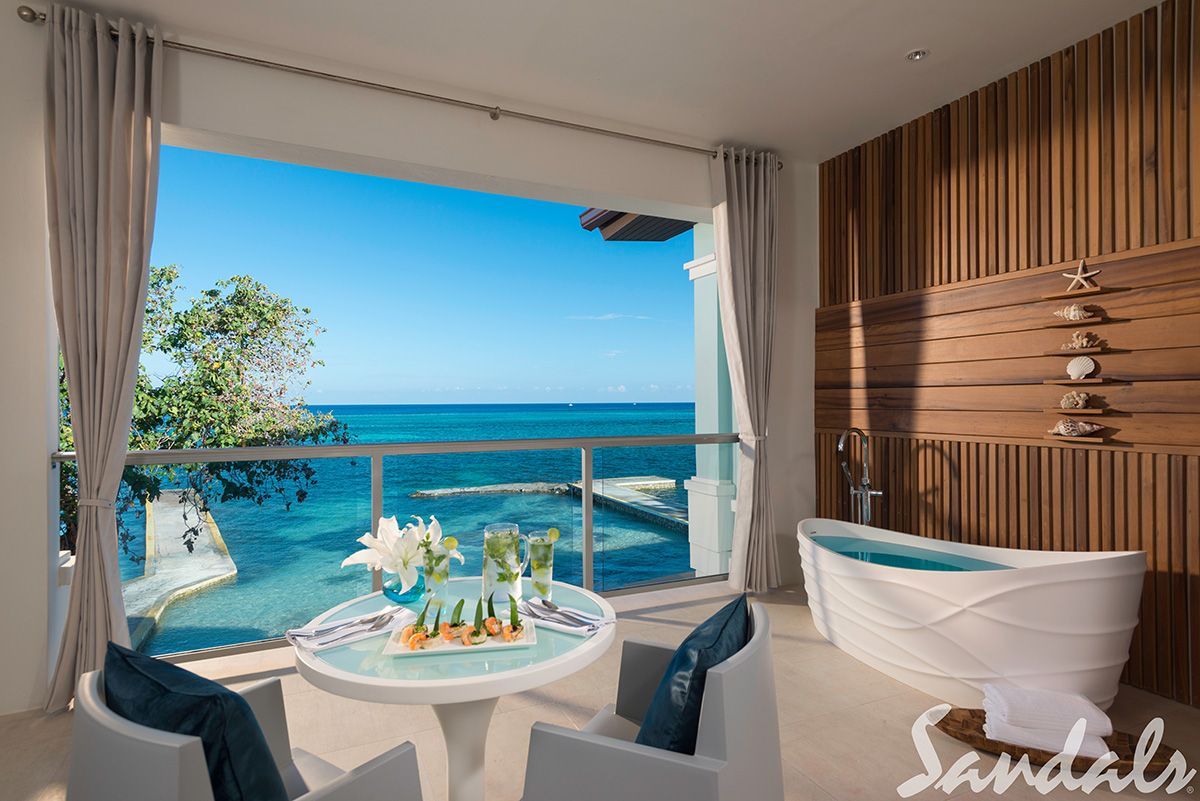 Sandals Montego Bay Millionaire Butler Beachfront Suite