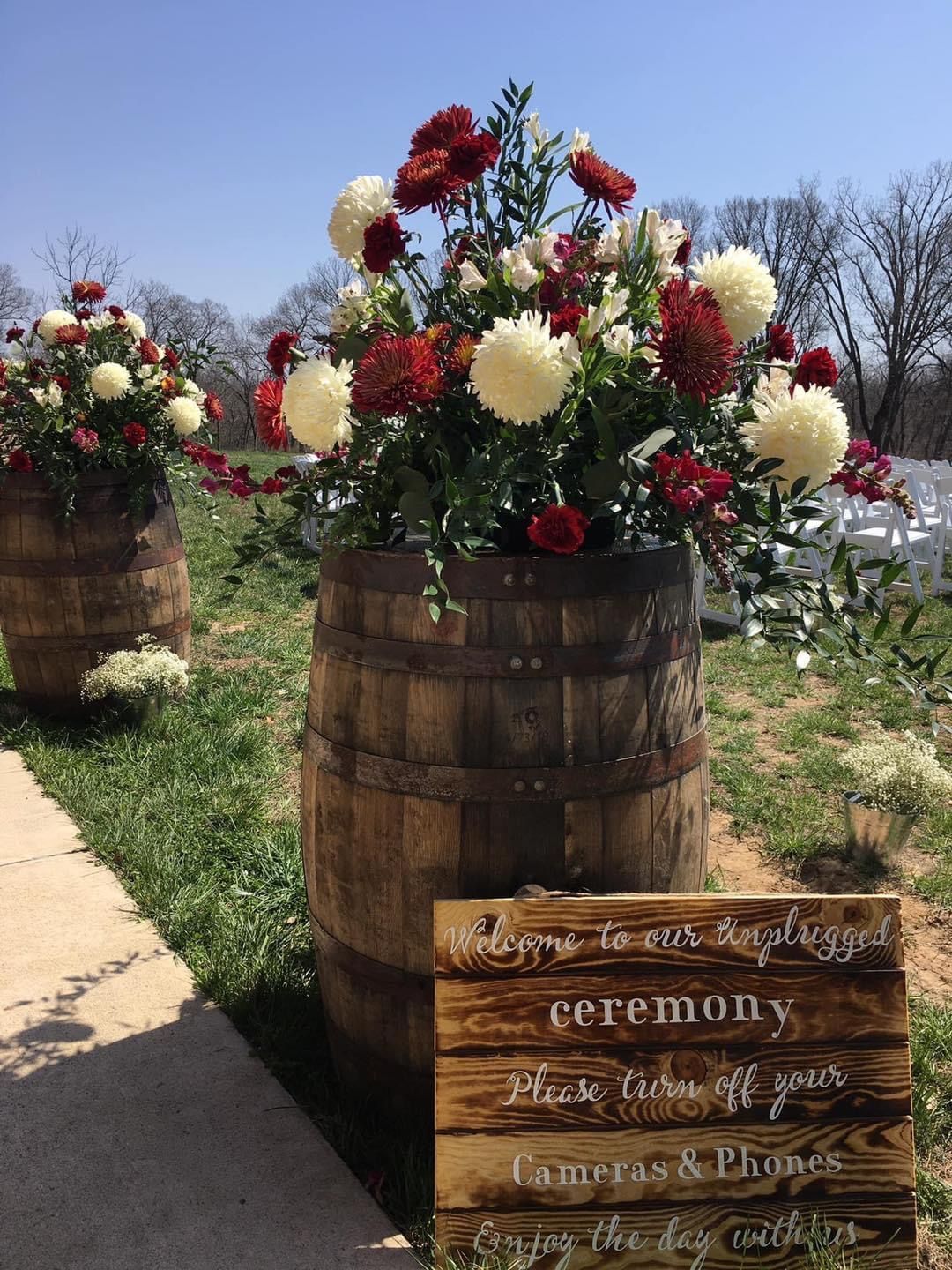 Walnut Grove Event Center decorations