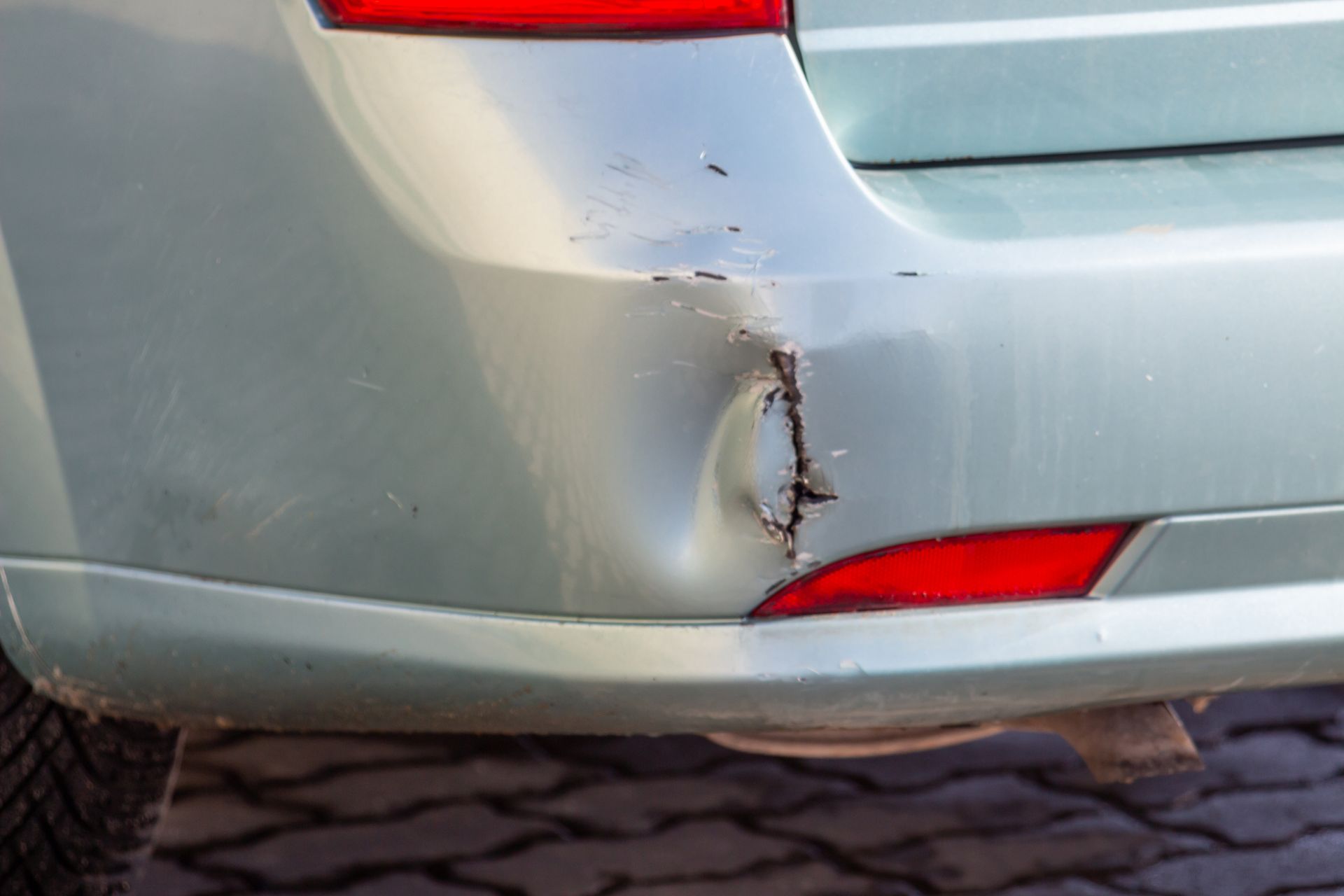 Grey Car Damage Bumper - NE, United States - Sealey Body Shop