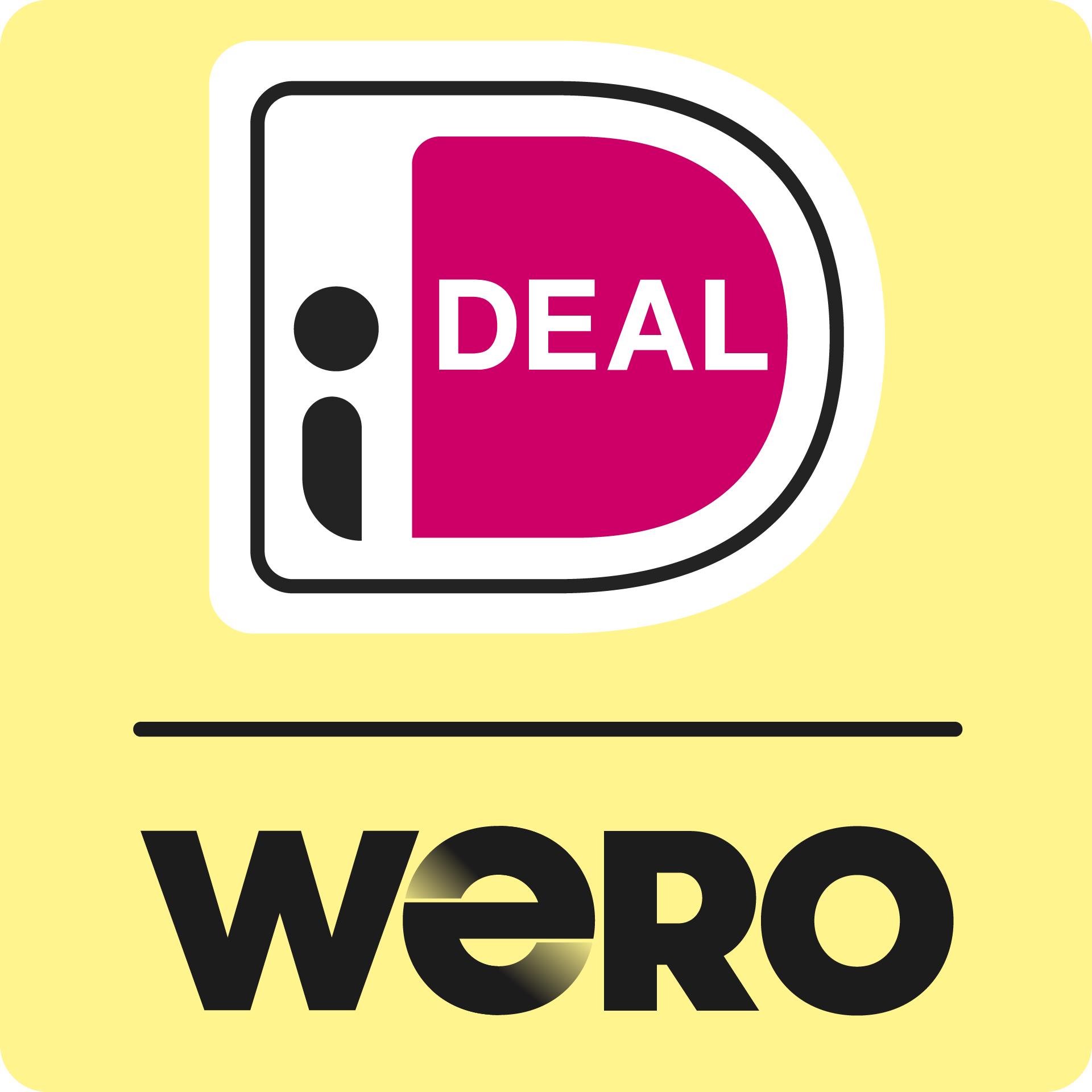 WERO-logo met magenta 