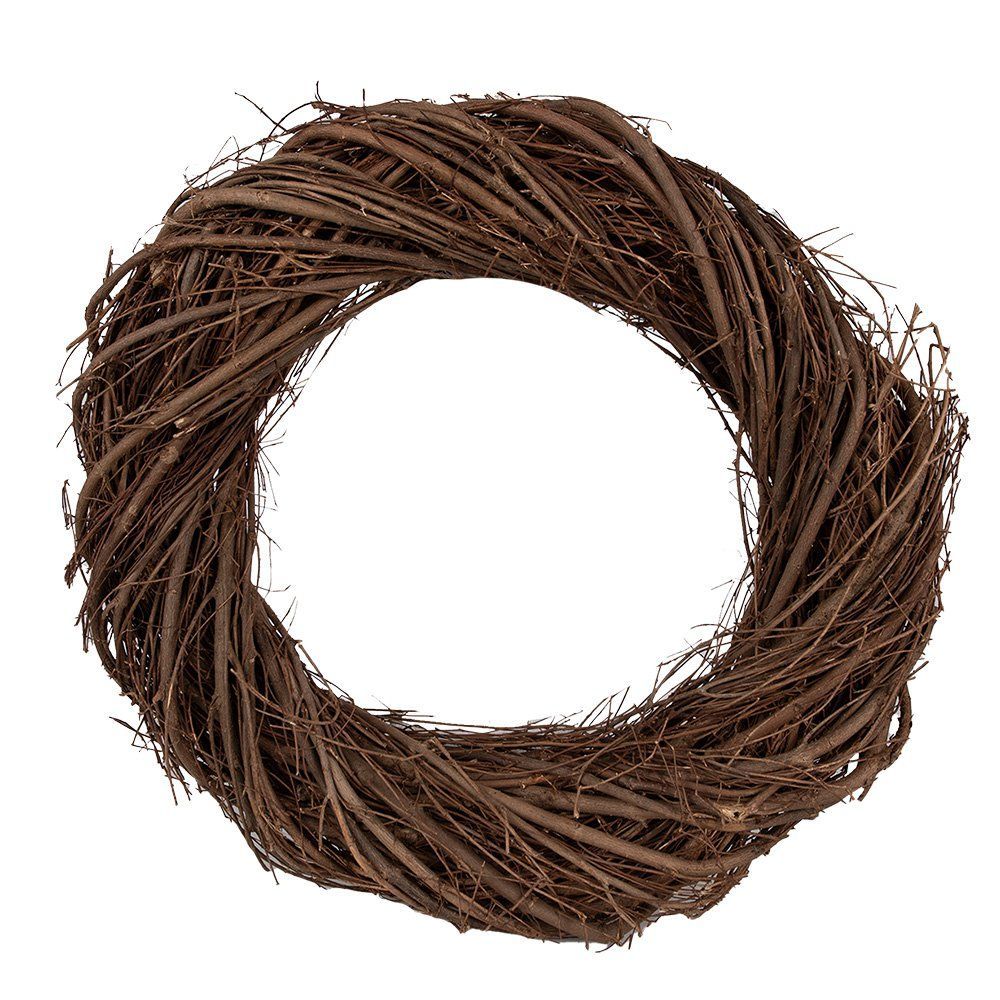 Krans Ø 40 cm Bruin Hout