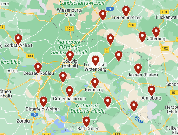 Servicegebiet